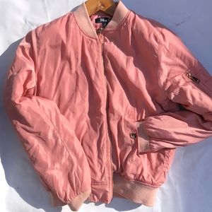 Pink Bomber Jacket